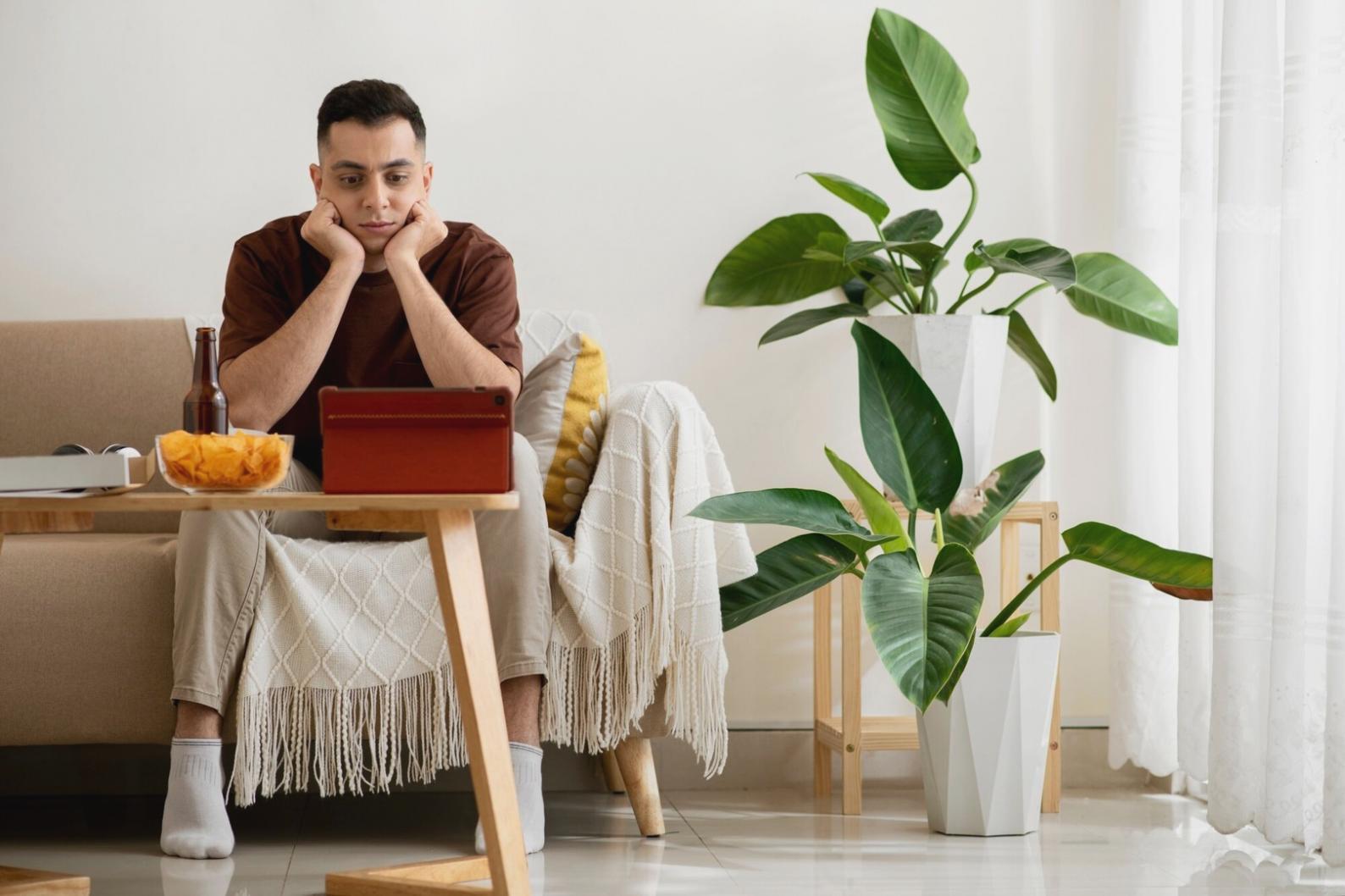 Students working through financial analysis exercises